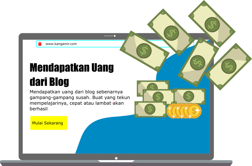 cara dapat uang dari blog untuk pemula dan orang awam